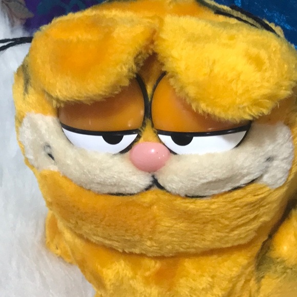 Vintage 1981 plush GARFIELD the orange cat 8 inches - Picture 2 of 9